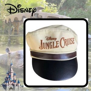 NEW Disney Jungle Cruise Skipper Hat Sailor Cap D23 Opening Night Promo